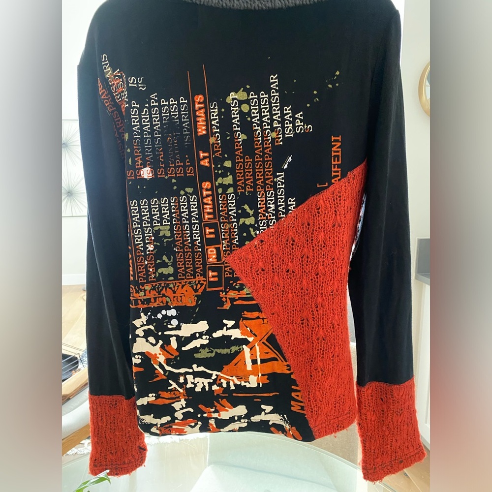 Fresh FX ladies long sleeve , multi textured